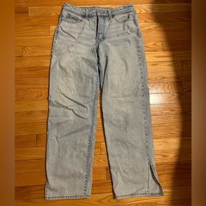 Old Navy High Waist Button Fly Loose Jean